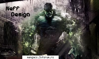 mentionez ca sunt incepator! hulk creation by neff