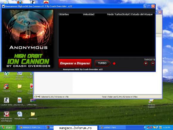 HOIC High Orbit Ion CAnnon!Dos turbo mode etc.. - link : Ce sa spun e in alta limba si asta e - Hacking Tools