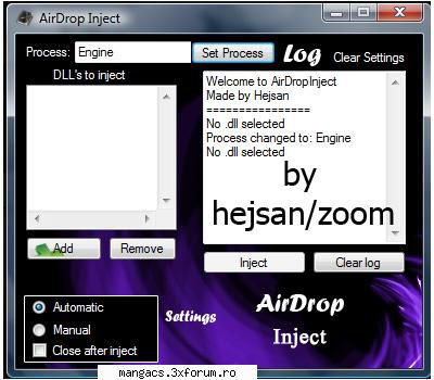 Injectors NEW 2013. DLL - salut mangacs mam gandit sa va postez niste - Hacking Tools