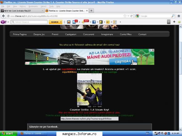 [ NEW ] Vot = Cont / Invitatie FileLIST ! - as dori o invitatie filelist pe eugen.dilau - Hacking Tools
