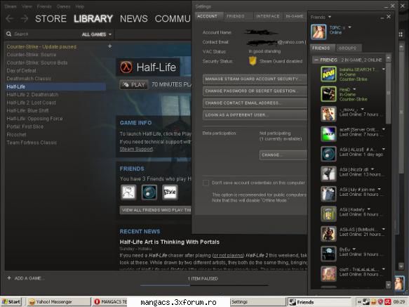 Vand cont de steam - PRET : 10 Euro Lasatimi id aici cei care vor - Talcioc [Anunturi vand/cumpar]