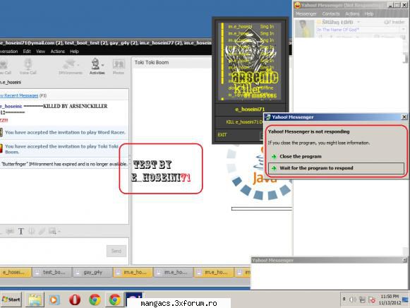 Yahoo booter :ARSENIC KILLER - loverboy - Yahoo Hacking Tools